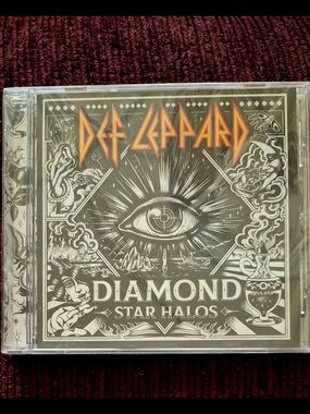 Def Leppard - Diamond Star Halos CD (Black & Silver Cover)